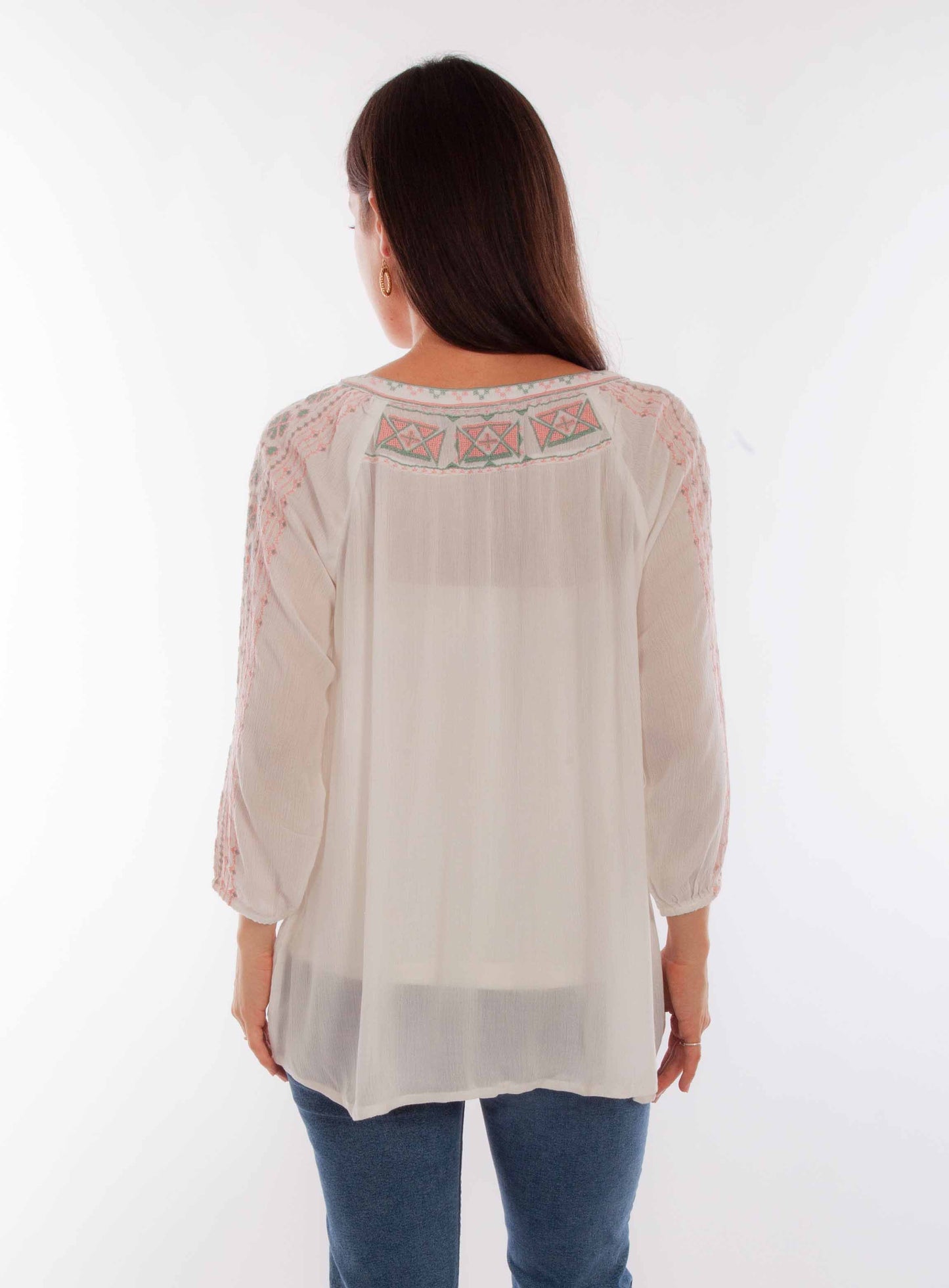 Scully Delicate Embroidered Blouse